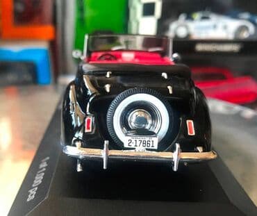 metbex tavan modelleri: Коллекционная модель Lincoln Continental black 1939 Limited Edition — 17