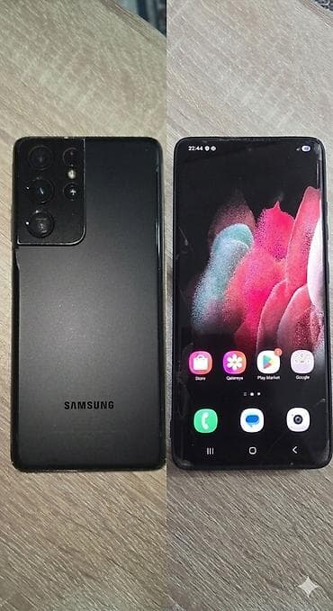 samsunq je1: Samsung Galaxy S21 Ultra 5G, 256 GB, rəng - Qara — 1