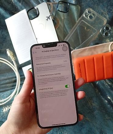 irşad 14 pro: IPhone 14, 128 GB, Midnight, Barmaq izi, Face ID — 3