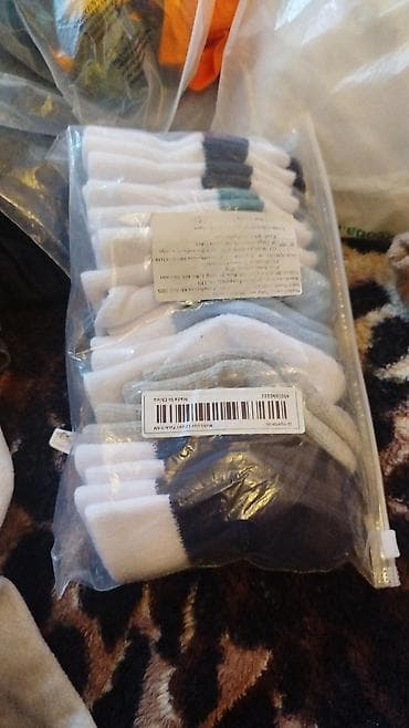 детские спортивные костюмы с начесом: Uşaq üçün dəst: önlük və corablar - Önlük: Yumşaq materialdan, açıq — 2