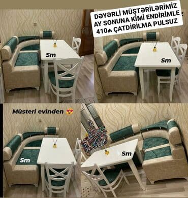 bag ucun divanlar: Yeni, Künc divan, Açılmayan, Azərbaycan — 28