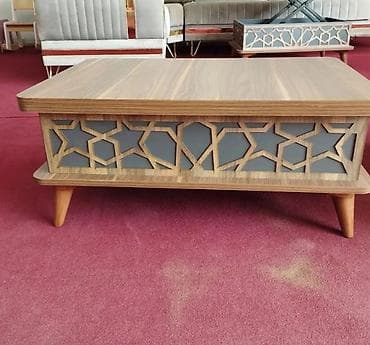 Masalar: Qonaq masası, Yeni, Açılan, Laminat, Kvadrat masa — 7