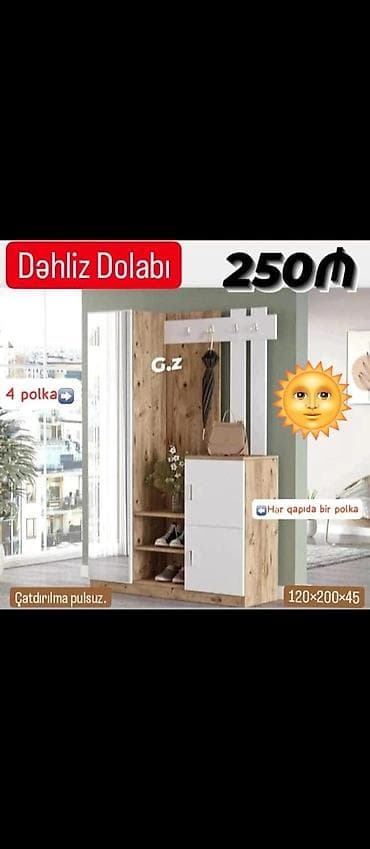 kunc dolablar: Dehliz dolabı — 1
