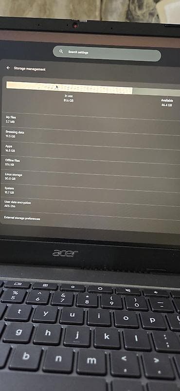 fujitsu laptop computers: İşlənmiş Acer Chromebook, 15.6 ", Intel Core i3, 128 GB, Ödənişli çatdırılma — 4