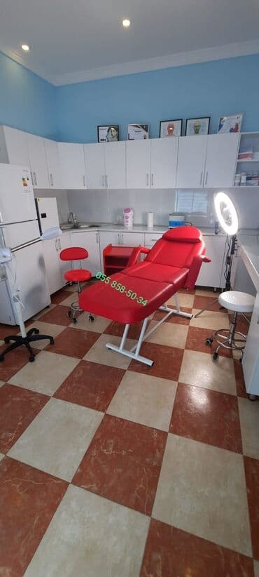 продам тапчан бишкек: Новый, Косметологическая кушетка, Нескладной, цвет - Белый — 3