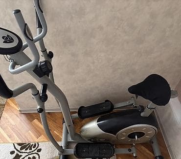 islenmis saat: Elliptik trenajor + velotrenajor kombinə edilmiş fitness aparatı - — 3