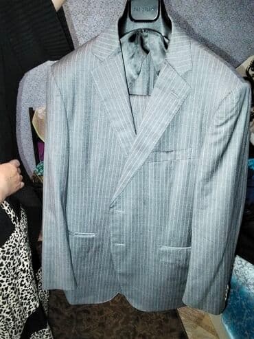 мужские спортивные костюмы брендовые бишкек: Kostyum, Demisezon, Pal Zileri, 8XL, rəng - Boz — 2