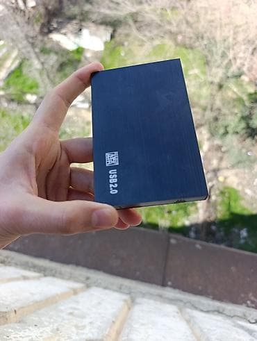 Sərt disklər (HDD): USB 2.0 xarici HDD korpusu (2.5") real alıcılar yazsın.imkan daxlinde — 1