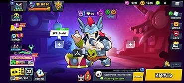 brawl stars 2: Brawl Stars oyun hesabı - Kuboklar: 38 390 - Reputasiya/ranq — 1