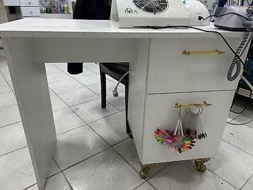 manikur: Düz masa, Siyirməli, Polkalı, Laminat — 5