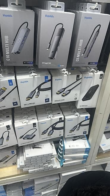 Mətbəx texnikası: BLUEEBLE C10 Multi Hub – 10‑u 1-də USB‑C genişləndirmə mərkəzi Əsas — 10