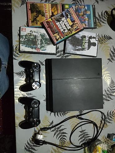 honor 20 pro qiyməti: Sony PlayStation 4 (PS4) oyun konsolu seti Komplekt: - PS4 konsolu — 2