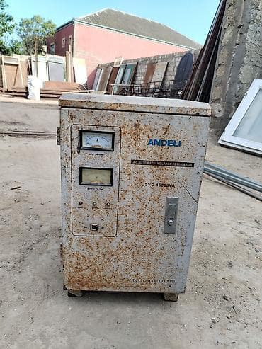 suvarma sistemi: ANDLEI SVC-15000VA – avtomatik gərginlik tənzimləyicisi (AC Automatic — 1