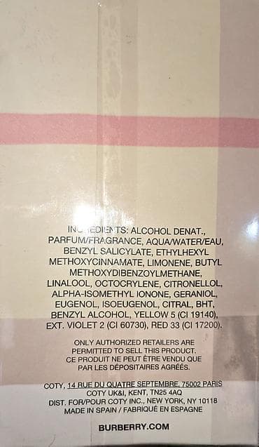 Ətriyyat: 💯%Original.Burberry London For Women – Eau de Parfum, 50 ml (1.6 — 3