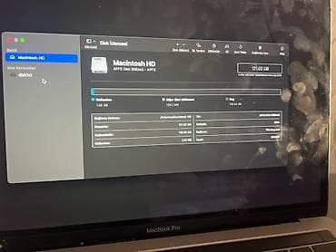 hard disk: Apple MacBook, 13.3 ", Intel Core i5, < 128 GB — 3