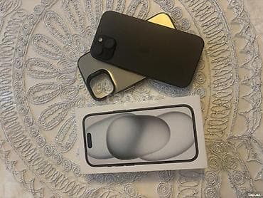 ipad mini 5 irşad electronics: IPhone 15, 128 GB, Midnight, Simsiz şarj, Face ID, Sənədlərlə — 1