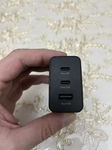 samsung notebook adapter: Simsiz şarj cihazı > 20 Vt — 1