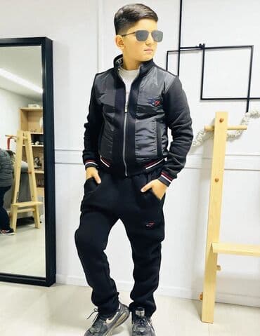 uşaq idman köynəkləri: 8-16 Yaşa kimi ölçüleri Var 3 iplik Dest Uşaq/yeniyetmə üçün idman — 2