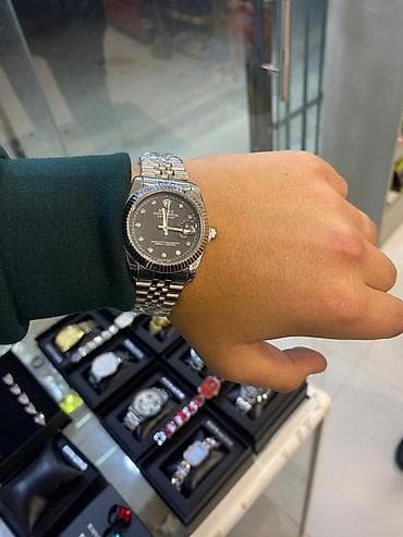 Qol saatı, Rolex, rəng - Gümüşü
