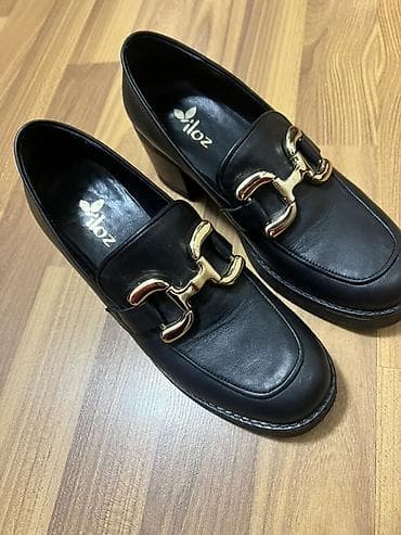 makasın: Qadın loafer ayaqqabısı Туфли Лоферы. 37 размер. Натуральная кожа! — 3