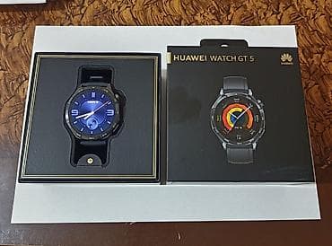 su qaynadan: Smart saat, Huawei, Sensor ekran, rəng - Qara — 2