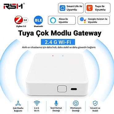 ev modemi: Zigbee və Bluetooth Mesh Gateway hub modem Təsvir: Çox rejimli Tuya — 1
