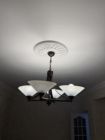 cılcıraqlar: Çılçıraq, 4 lampa, Taxta — 3
