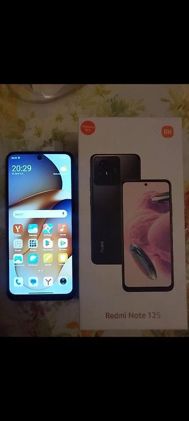 Redmi Note 12S, 256 GB, rəng - Qara, İki sim kartlı
