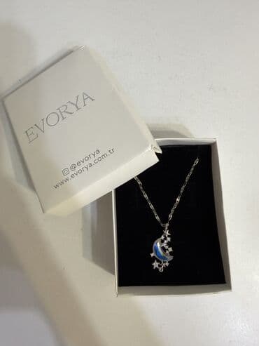 Kabrolar: Evorya marka bijuteriya boyunbağı, istifadə olunmayıb, hədiyyədir — 1