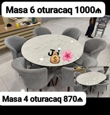 Masalar: Masa desti rəng seçimi var — 1