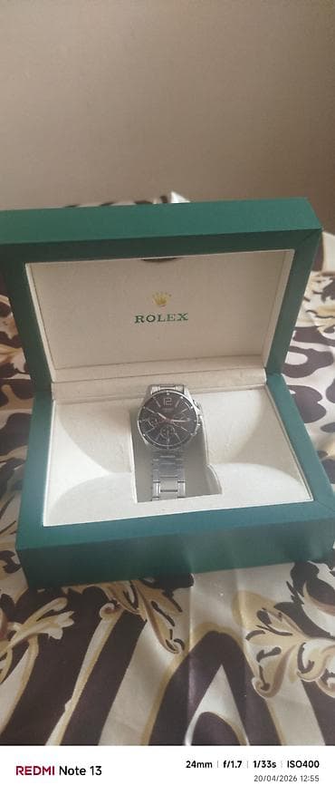 kişi üzüyü gümüş: Qol saatı, Casio, rəng - Gümüşü — 5