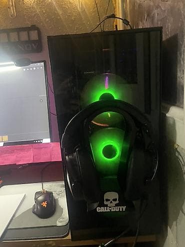 2.el netbook: RGB işıqlanmaya malik güclü oyun/yaradıcı masaüstü PC Salam Satılır – — 3