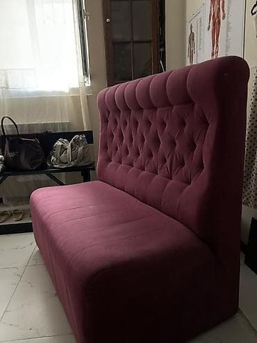 Ev və bağ: İstifadə olunmuş divan satılır. Velür parça ilə örtülmüş, dərin — 2