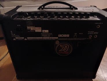 guclu fənər: Gitara amfisi. Hec bir problemi yoxdur. İstifadə eləmədiyim üçün — 3