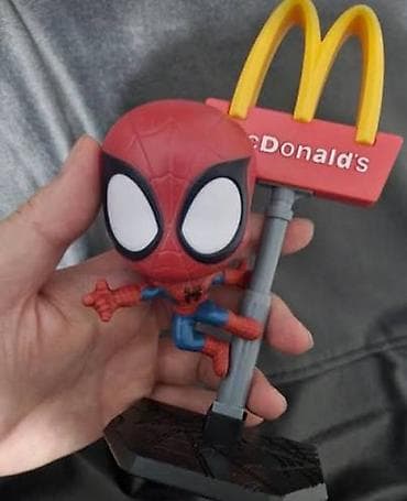 oyuncaq rol: Mcdonald’s Spiderman kolleksiya oyuncaqları. Yeni qutuda. Qiymət böyük — 1