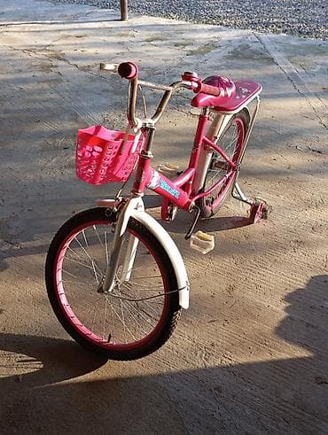 uran bike: Uşaq velosipedi – “Salute” brendi, çəhrayı rəng - Təxmini ölçü: 16–18 — 1