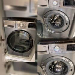 стиральня машина: Paltaryuyan maşın LG, 8 kq, İşlənmiş, Avtomat, Qurutma var, Kredit yoxdur, Ünvandan götürmə — 1