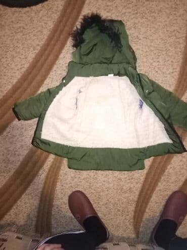 детская зимняя парка: Uşaq üçün qışlıq parka - Rəng: zeytun-yaşıl Uşaq gödəkçəsi Şəki — 3