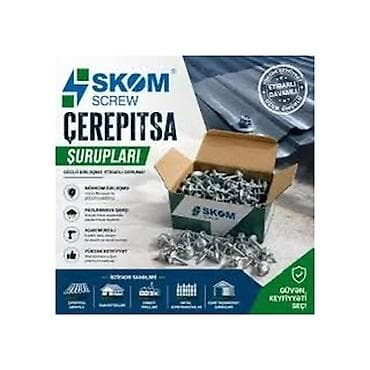 Bərkidici məhsullar: SKOM Screw “Çerepitsa” şurup­ları Məhsul təsviri: - Dam örtükləri — 1