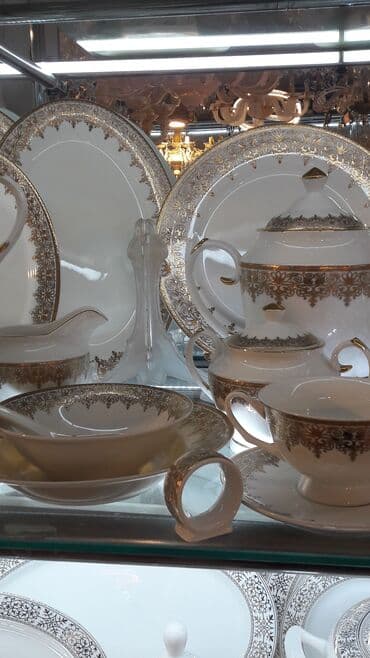 набор казанов викалина: Обеденный набор, Фарфор, Weimar, 12 персон — 1