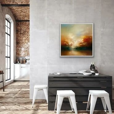 menzere sekiller: Mənzərə. Tək tablo. Ölçü istəyə görə dəyişə bilər. Təbii kətan — 4