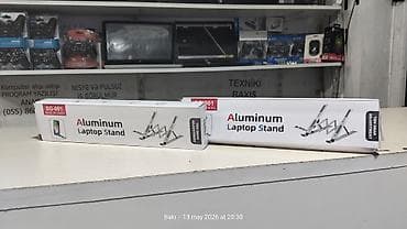 Notebooklar üçün stand. Yenidir. Metaldır. planşet və notebooklar