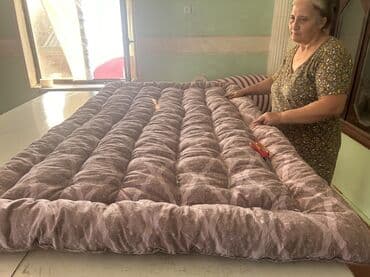 deve yunundan yorgan: Sadə matras, İki nəfərlik — 3