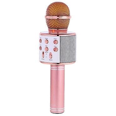 jbl mikrofon: Kateqoriya: Mikrofonlar Brend: No Brand Ad: WS858 Pink Karaoke — 1