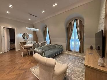 luks home: İcarəyə verilir 3 otaqlı yeni tikili 110 m², Ağ şəhər q. Kateqoriya — 3