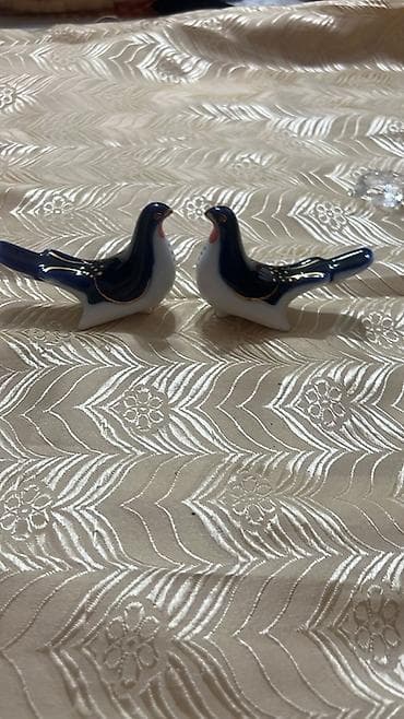 Fiqur, Keramika, rəng - Mavi