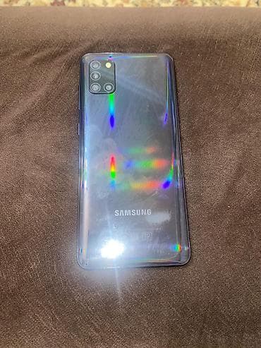 Samsung Galaxy A31, 64 GB, rəng - Qara, İki sim kartlı