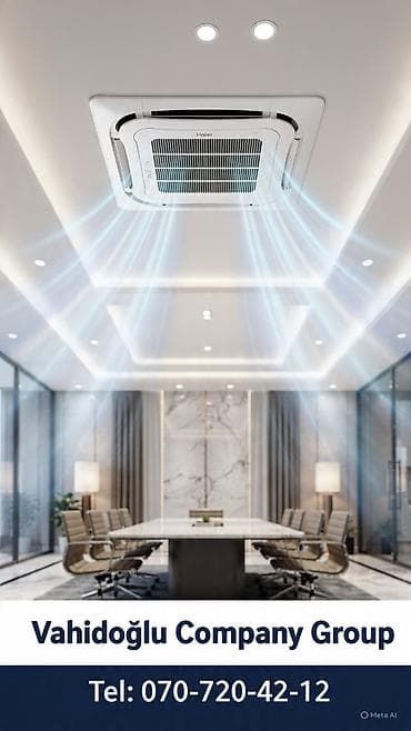 kondisaner lg: Tavan kaset tipli kondisioner sistemi – böyük ofislər, mağazalar — 3