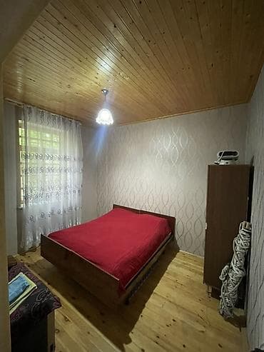 sumqayit kiraye evler heyet evi: Dağ mənzərəli, həyətində hovuzlu və manqallı geniş 8yerlik kend evi — 9