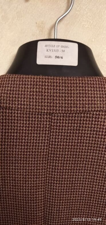 kişi ucun klassik qara kostyum: Pencək,cəmi 1dəfə geyinilib.Təmizdir yeni kimi — 8